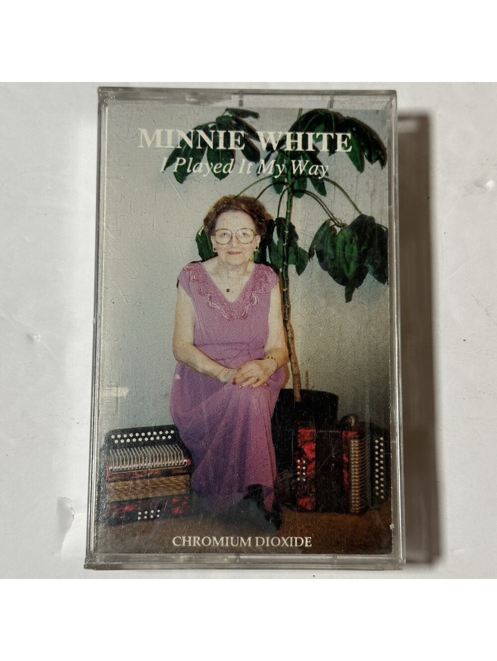 Minnie White I Played It My Way Cassette Newfoundland Accordion Folk Music Rare
